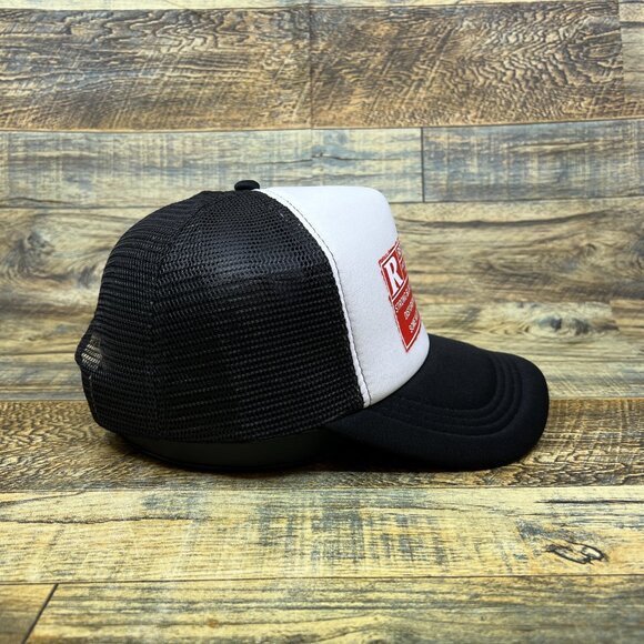 Rated R Mens Trucker Hat Black Snapback Horror Movie Halloween Throwback Cap - Picture 3 of 7